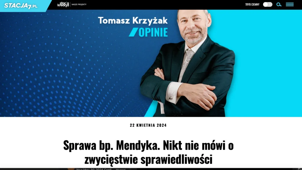 Tomasz Krzyżak Marek Mendyk
