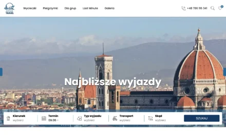 Diecezjalne Biuro Podróży Arche Travel w Świdnicy – Nowa Strona Internetowa