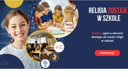 Religia zostaje w szkole: podpisz petycję!