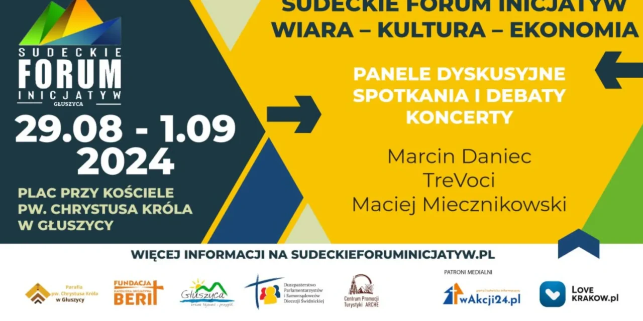 IV Sudeckie Forum Inicjatyw – wesprzyj organizację wydarzeń! Zbiórka uruchomiona – każda kwota się przyda!