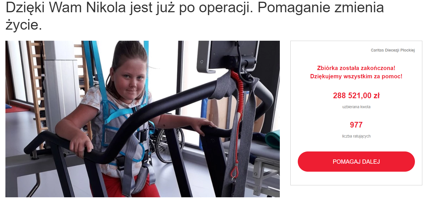 uratujecie.pl Caritas