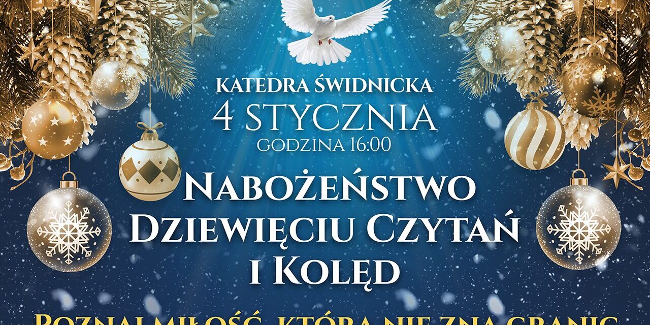 Rozmowy w Akcji: Nabożeństwo Dziewięciu Czytań i Kolęd w Katedrze Świdnickiej już 4 stycznia! [NASZ PODKAST]