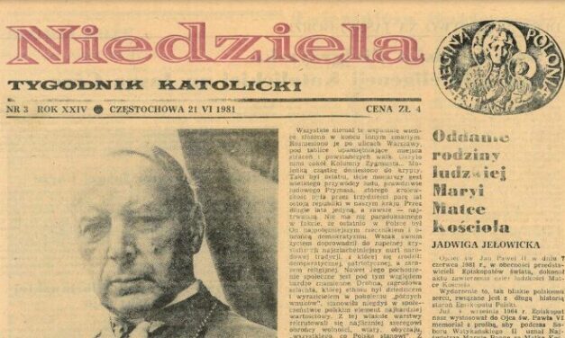 Archiwum Niedzieli dostępne on-line. 100-letnia historia katolickiego dziennikarstwa