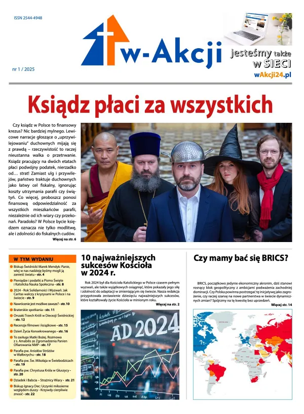 Nowy numer miesięcznika "W Akcji"