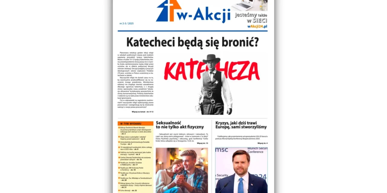 Nowy numer miesięcznika "W Akcji"