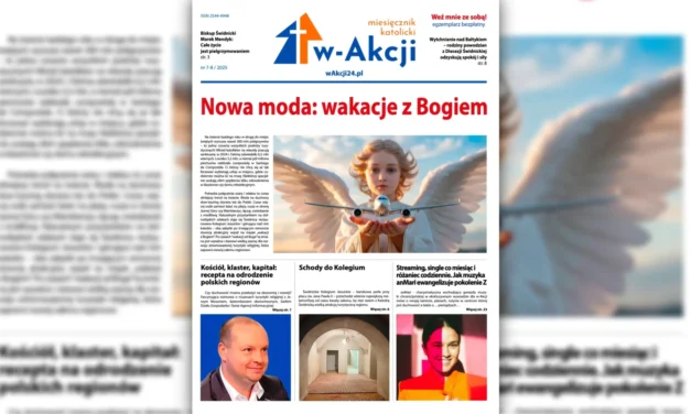 Ks. Jakub Klimontowski poleca sierpniowy numer Miesięcznika Katolickiego w-Akcji (2025)