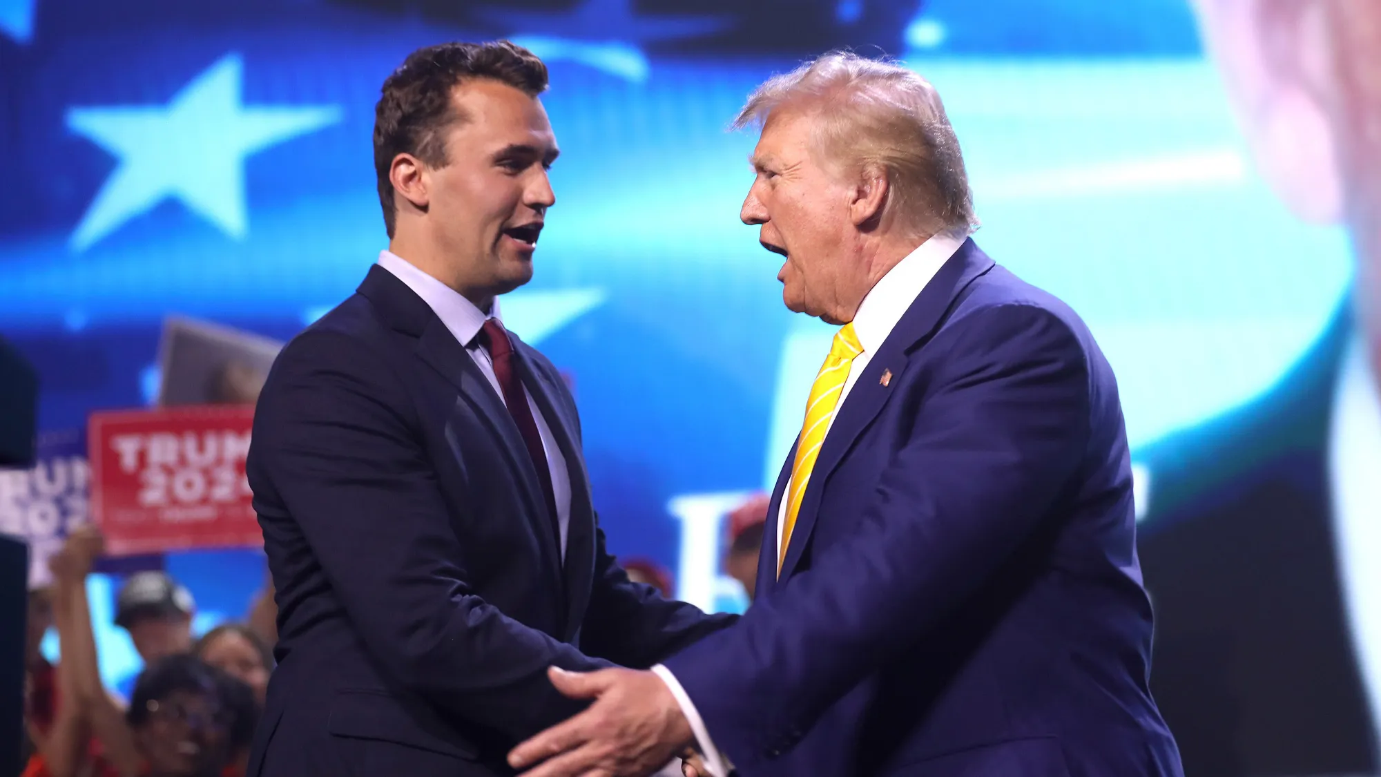 Charlie Kirk bp James Conley