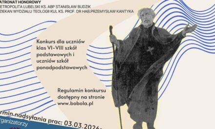 Ogólnopolski Konkurs Literacki „Święty Andrzej Bobola – Patron Polski”