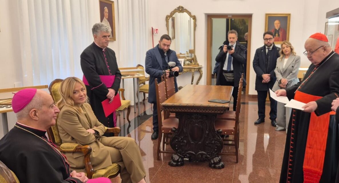 Premier Włoch Georgia Meloni otworzyła Muzeum Św. Jana Pawła II