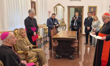 Premier Włoch Georgia Meloni otworzyła Muzeum Św. Jana Pawła II