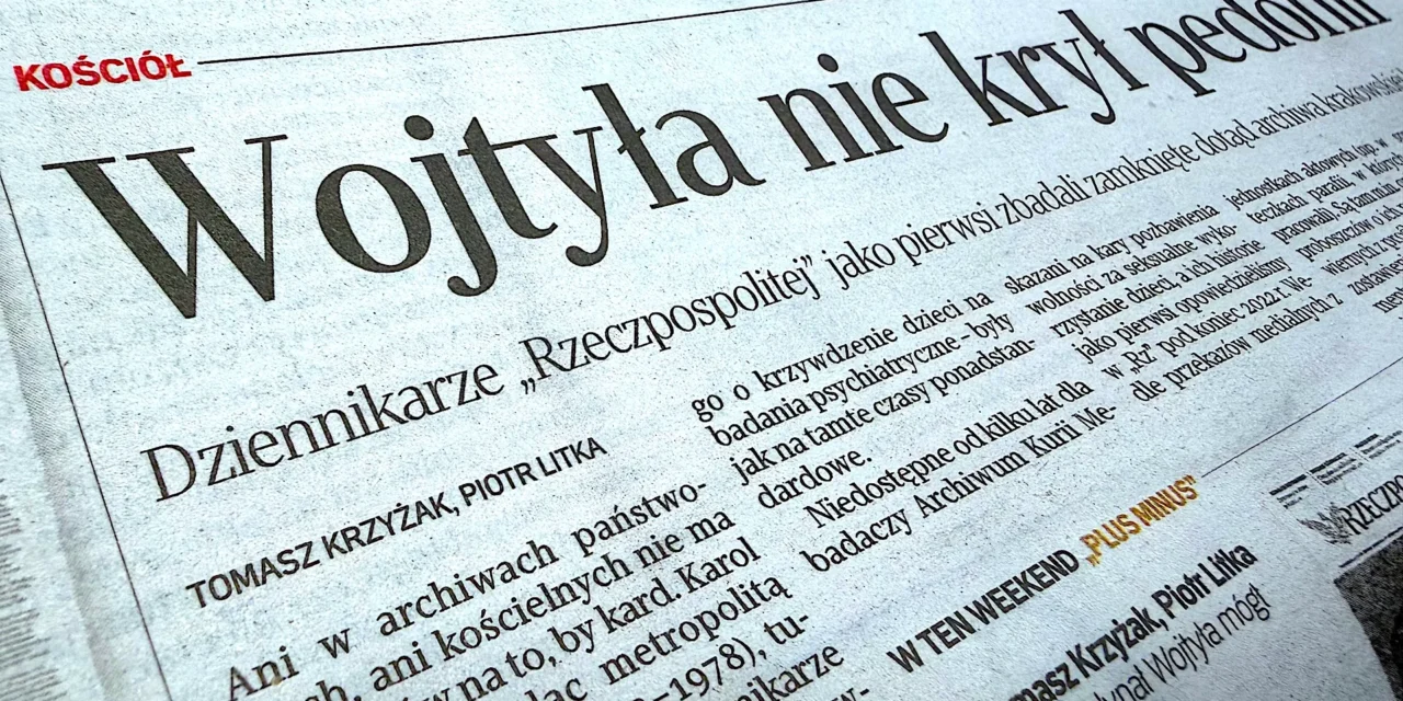 Krzysztof Kotowicz: Kłamali! Przeproszą? Św. Jan Paweł II nie tuszował pedofilii