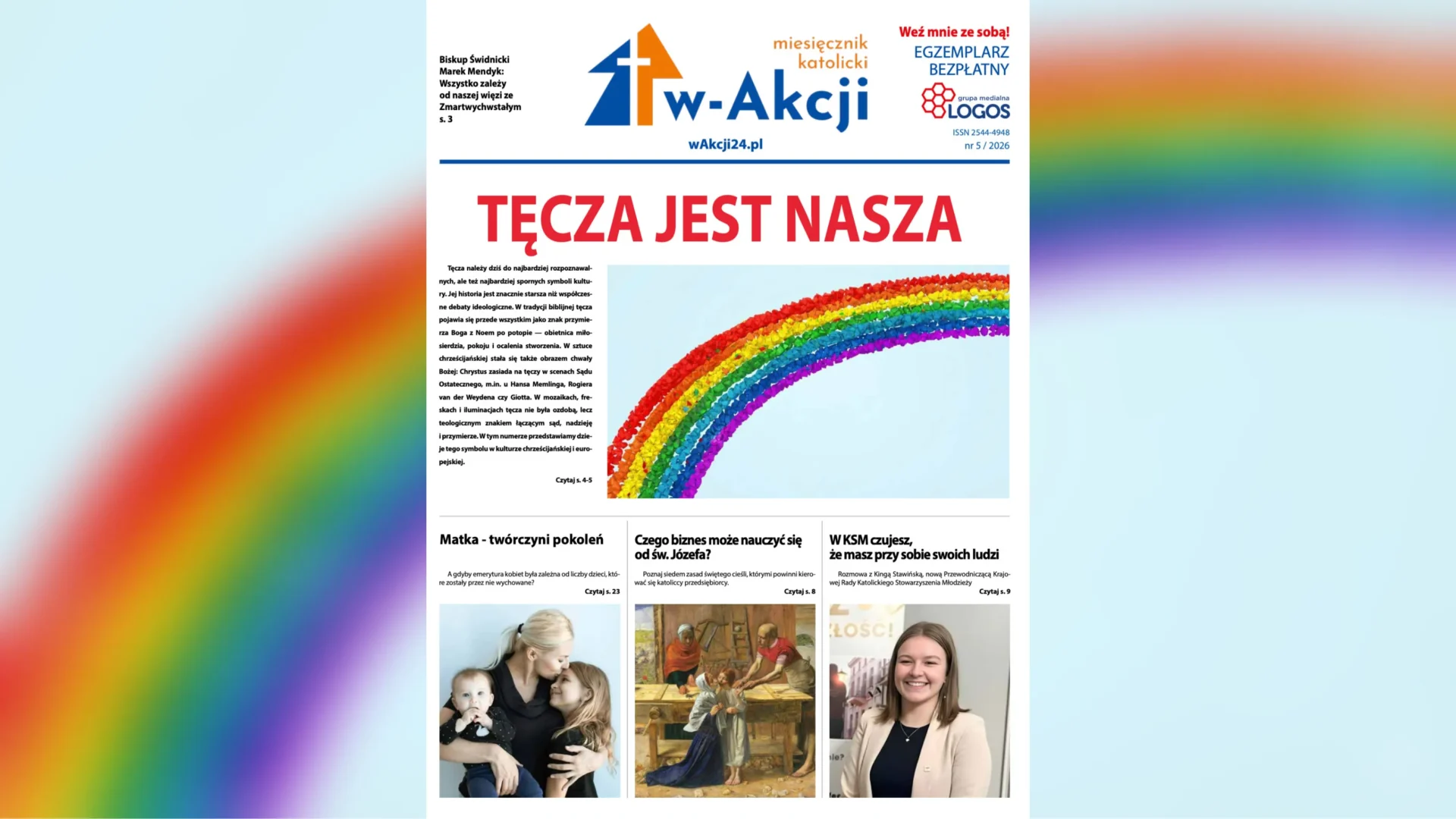 Nowy numer miesięcznika katolickiego "w-Akcji"